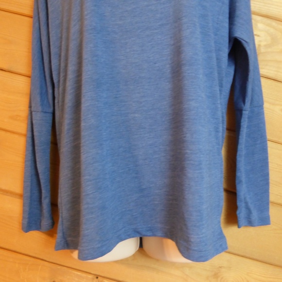 Alternative Blue Long Sleeve Tee Organic Cotton M - Picture 3 of 9